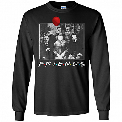 Friends Halloween Michael Jason Penny Hoodie - Long Sleeve - Sweatshirt