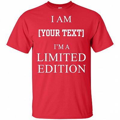 Alternative view of I Am A Limited Edition - Personalized
