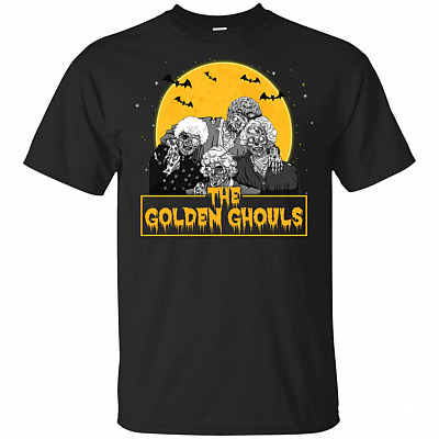 The Golden Ghouls Halloween Golden Girls T-Shirt