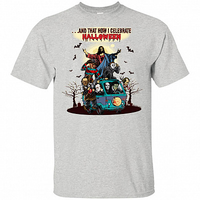 And That How I Celebrate Halloween God T-Shirt