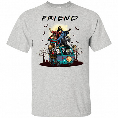 Friends Halloween Michael Jason Freddy God T-Shirt