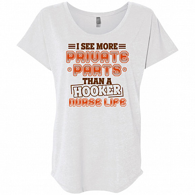 Ladies Triblend Dolman Sleeve