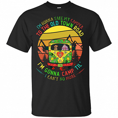 I'm Gonna Take My Camper To The Old Town Road T-Shirt