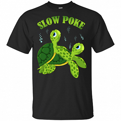 SlowPoke Funny Turtle T-Shirt - Funny Sarcasm Shirt