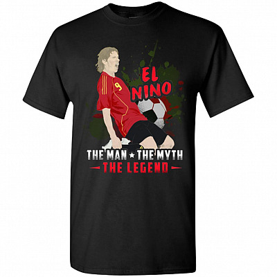 The Man The Myth The Legend El Nino T-Shirt For Soccer Lovers
