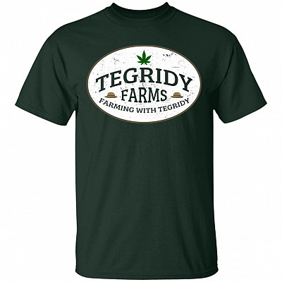 Alternative view of Tegridy Farm T-Shirt - Farming with Tegridy Shirt