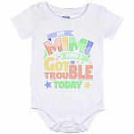 My Mimi and I Got in Trouble Today Baby Onesie - Baby Infant Bodysuit