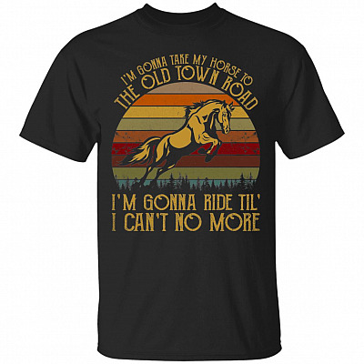 Im Gonna Take My Horse To The Old Town Road T-Shirt
