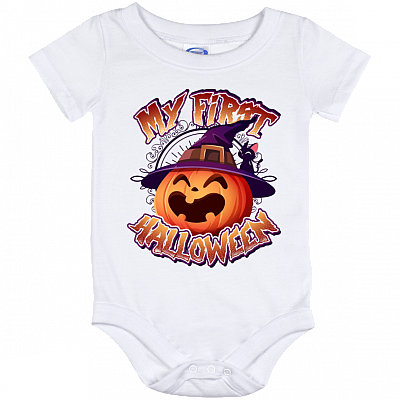 My First Halloween Baby Onesie - Baby Infant Bodysuit