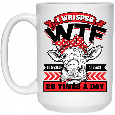 15 oz. White Mug