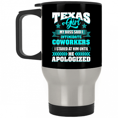 14 oz. Silver Travel Mug