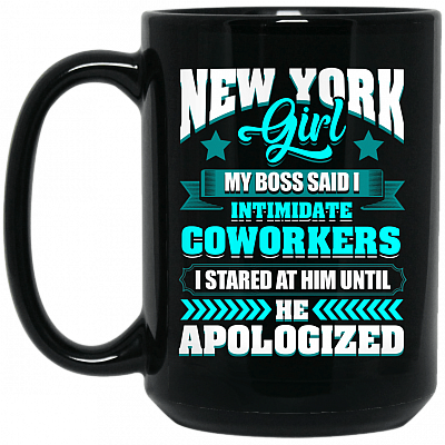 15 oz. Black Mug