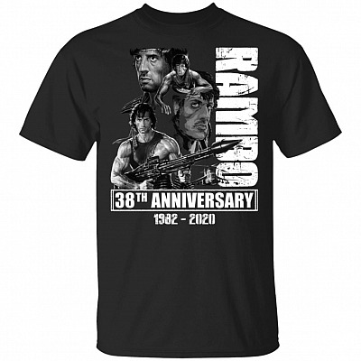Ram-bo 38th Anniversary T-Shirt Trending Movie