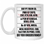 Do You Understand Funny Nurse Ceramic Coffee Mug - Water Bottle - Color Changing Mug