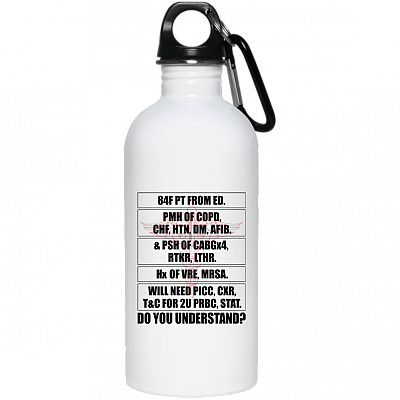 20 oz. Stainless Water Bottle
