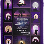 I Didn't Marry You So I Could Live with You Fleece Blanket - Premium Sherpa Blanket - Woven Blanket