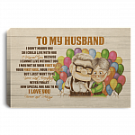 To My Husband I Didn't Marry So I Could Live With You Framed Canvas - Unframed Poster