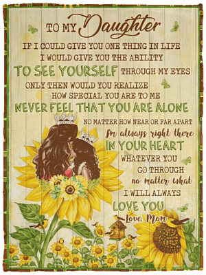 To My Daughter If I Could Give You One Thing In Life #1 Fleece Blanket - Premium Sherpa Blanket-Woven Blanket