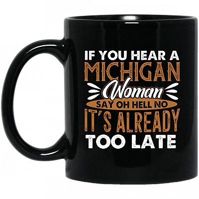 11 oz. Black Mug