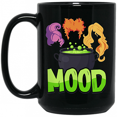15 oz. Black Mug