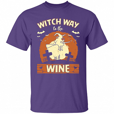 Witch Way To The Wine T-Shirt