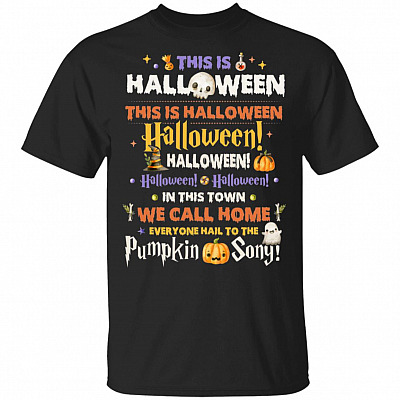 This Is Halloween Halloween Pumpkin Song T-Shirt - V-Neck Shirt