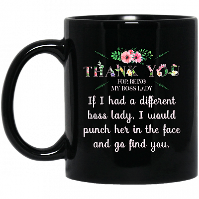 11 oz. Black Mug
