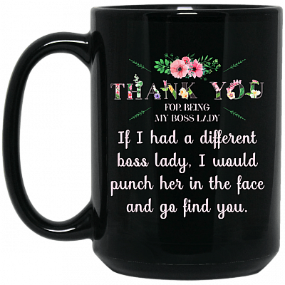 15 oz. Black Mug