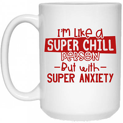 15 oz. White Mug