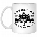 Sanderson EST. 1693 Witch Museum Home Of the Black Flame Candle Coffee Mug - Travel Mug - Water Bottle