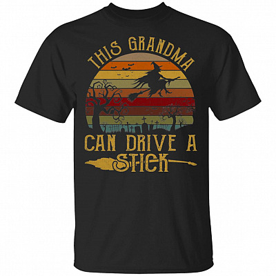 This Grandma Can Drive a Stick Vintage T-Shirt