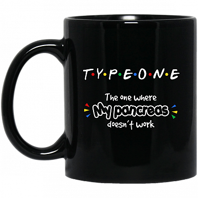 11 oz. Black Mug
