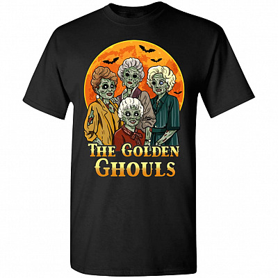Funny Halloween The Golden Ghouls T-Shirt
