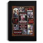 In My Life I Love You More My Only Love The Day I Met You Halloween Framed Canvas Prints - Unframed Poster