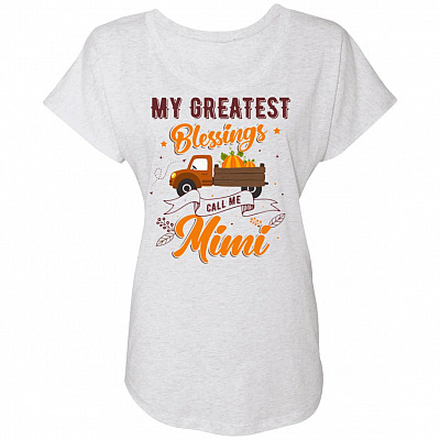 Ladies Triblend Dolman Sleeve