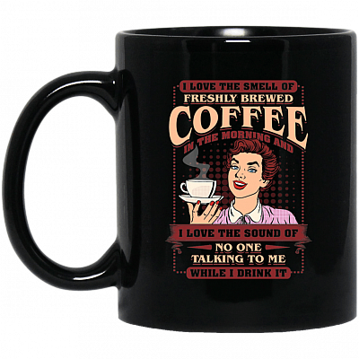 11 oz. Black Mug