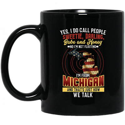 11 oz. Black Mug