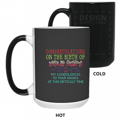 15 oz. Color Changing Mug