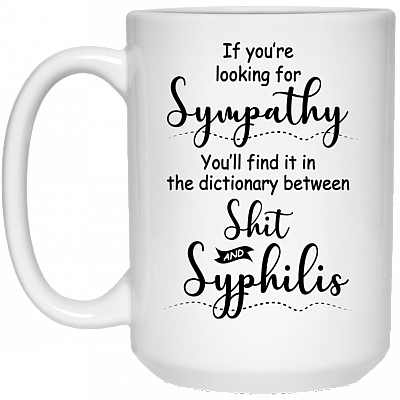 15 oz. White Mug