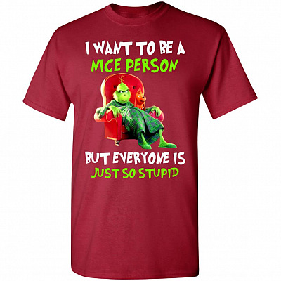 Alternative view of I Want To Be Nice Person But Everyone Is Just So Stupid T-Shirt