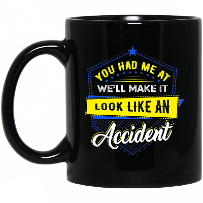 11 oz. Black Mug