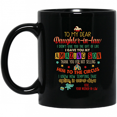 11 oz. Black Mug