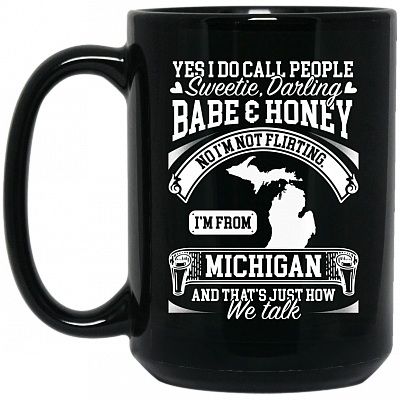 15 oz. Black Mug
