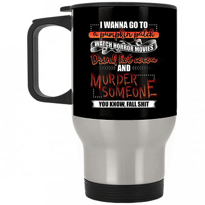 14 oz. Silver Travel Mug