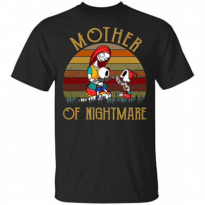Mother of Nightmare Vintage Retro T-Shirt