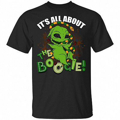 It's All About The Boogie Skellington Halloween T-Shirt