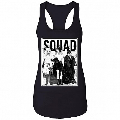 Three Witches Squad Hocus Halloween Tank Top - Racerback Tank Shirt