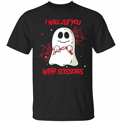 I Wiil Cut You With Scissors T-Shirt