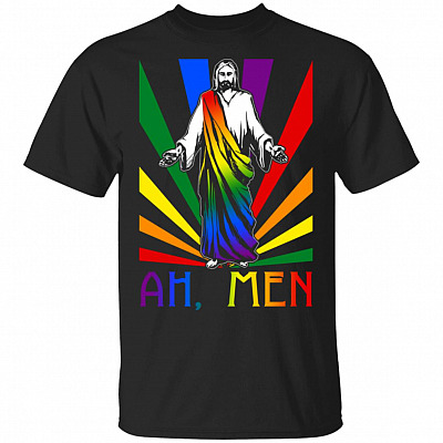 Ah Men Gay T-Shirt - Funny Gay Shirt