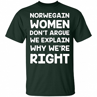Alternative view of Norwegian Women T-Shirt